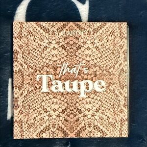ColourPop That's Taupe Palette with Snake Print